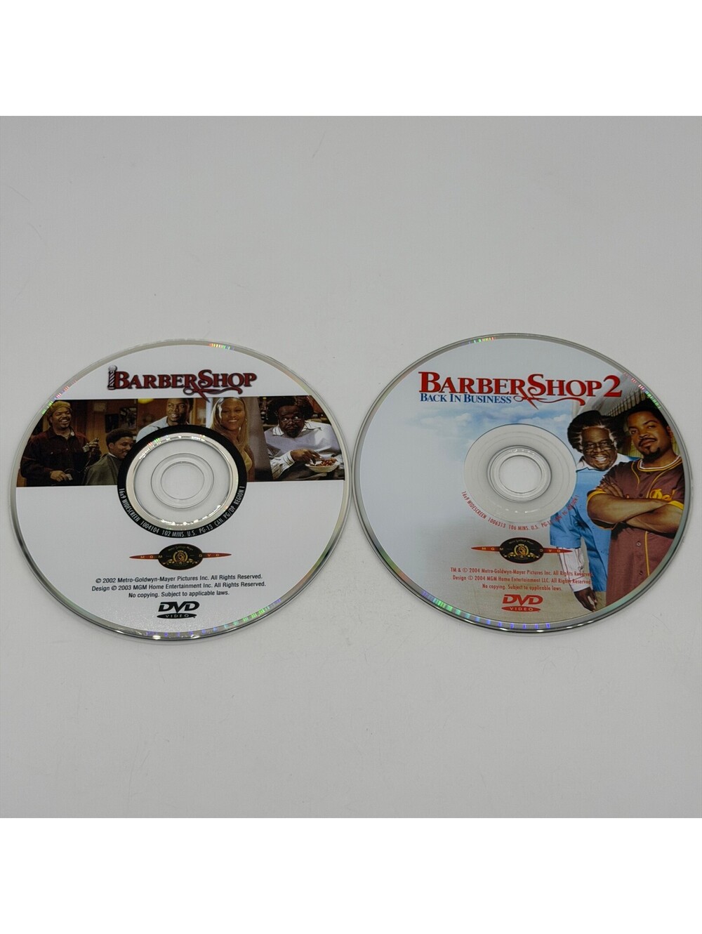 Barbershop & Barbershop 2 Back in Business Movie Set - DVD Movie - Comedy Drama
